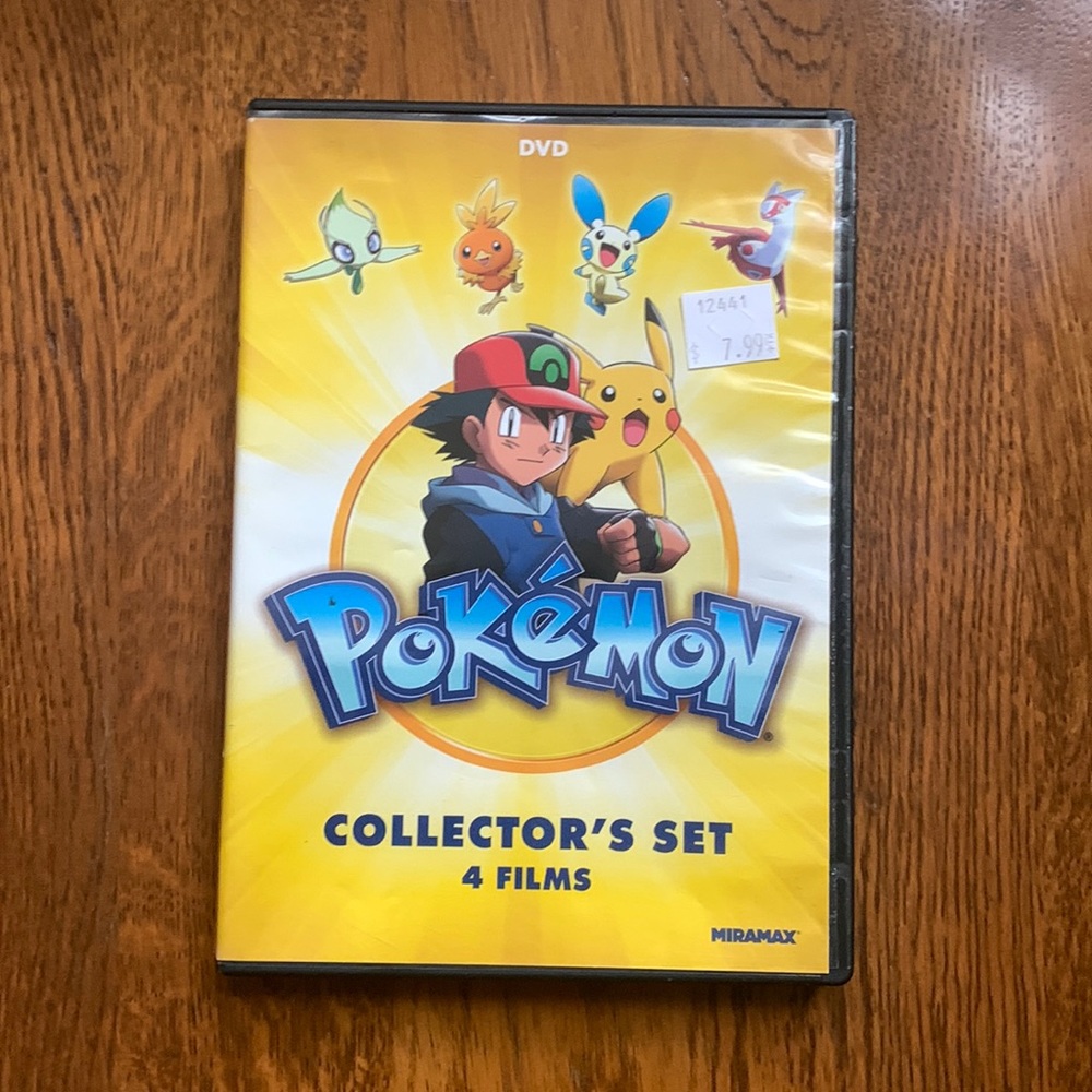 Pokémon collector’s set 4 films movie
